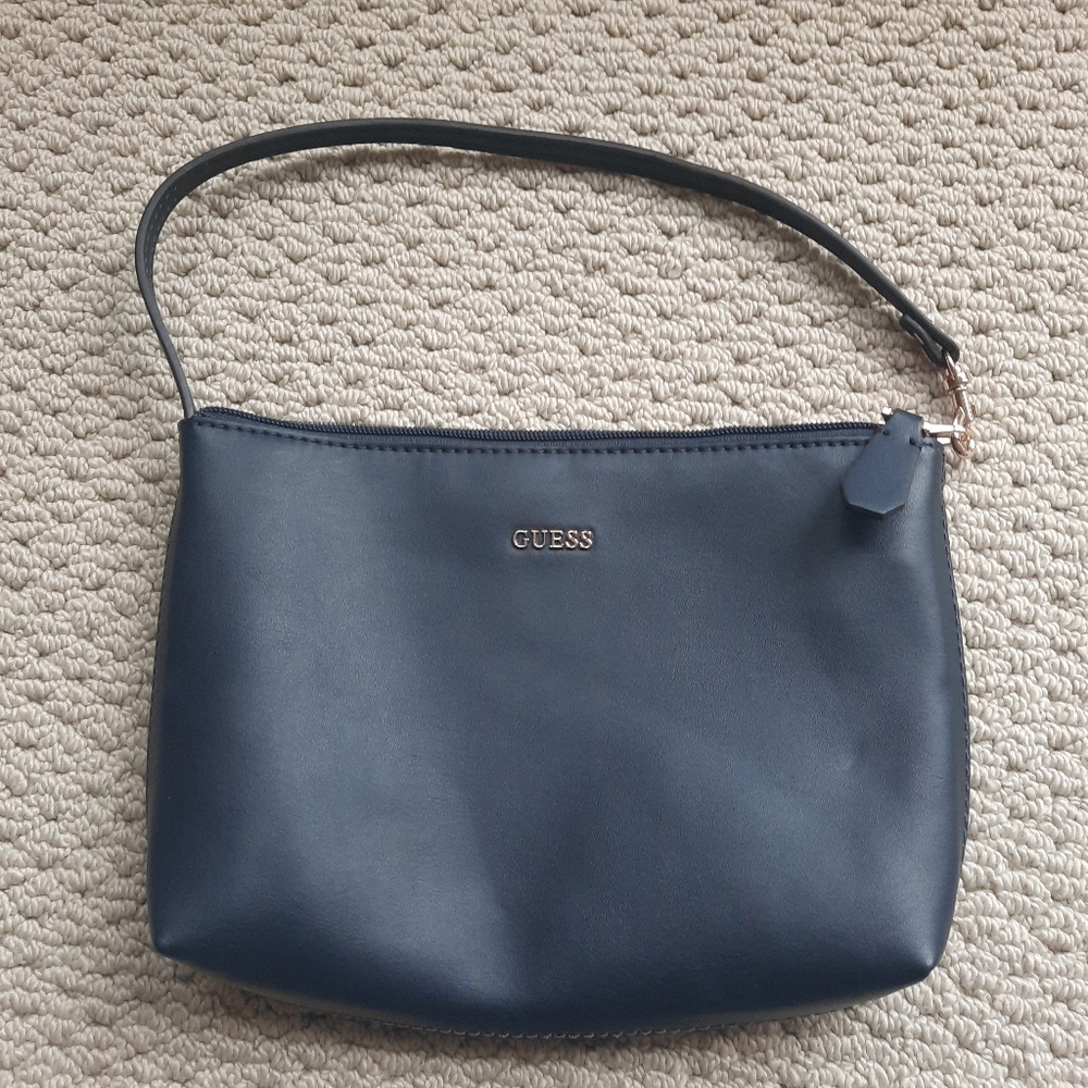 Guess, Women's, navy blue purse preowned